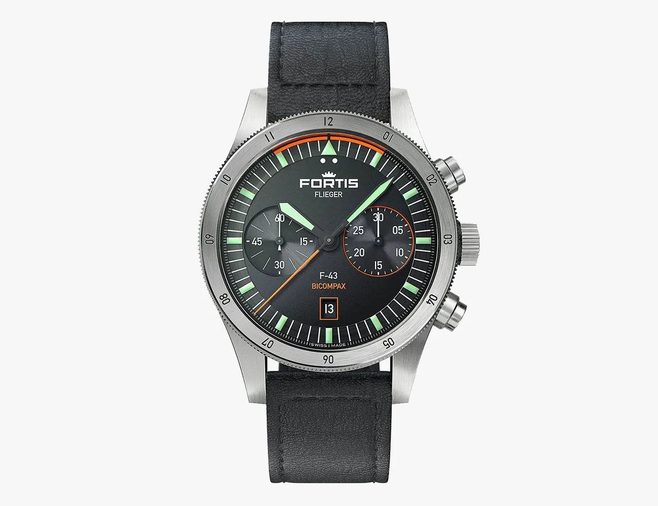 fortis flieger f43 bicompax