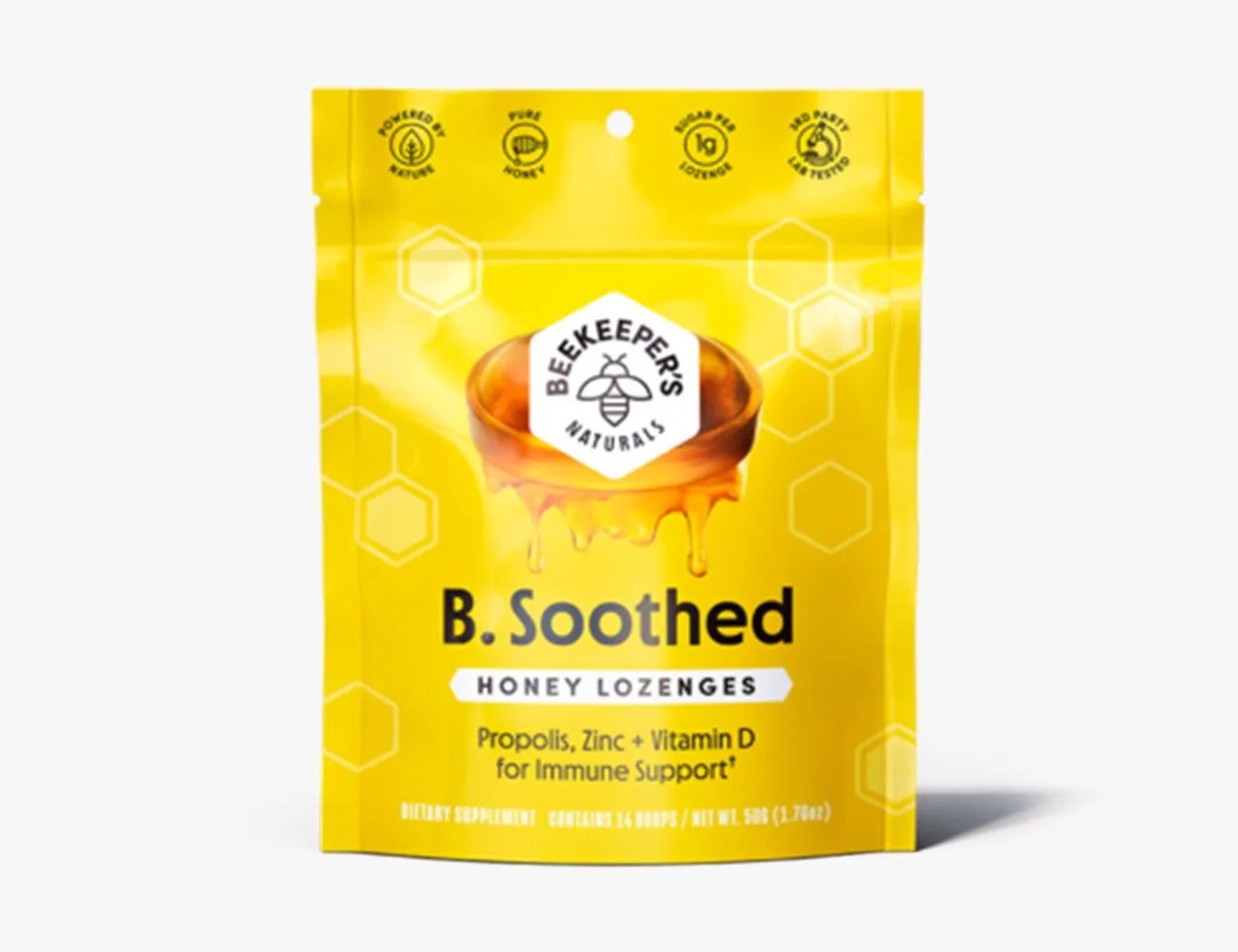 beekeeper's naturals b soothed lozenges