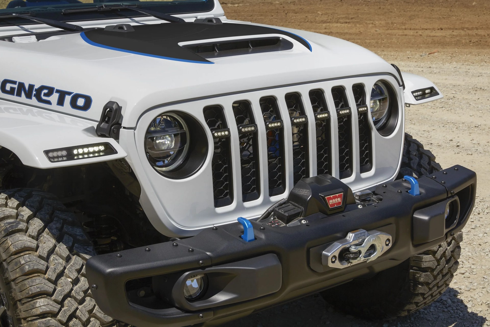 jeep wrangler magneto concept grille