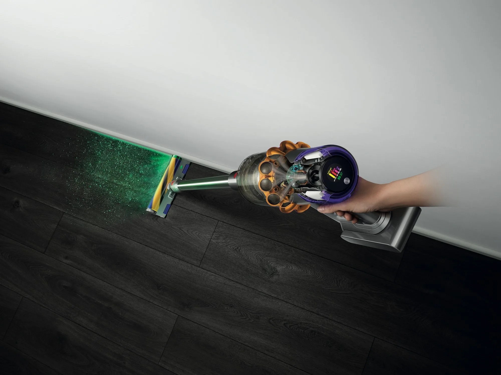 vacuum with laser