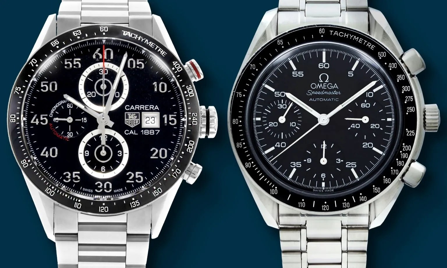tag heuer and omega luxury watches