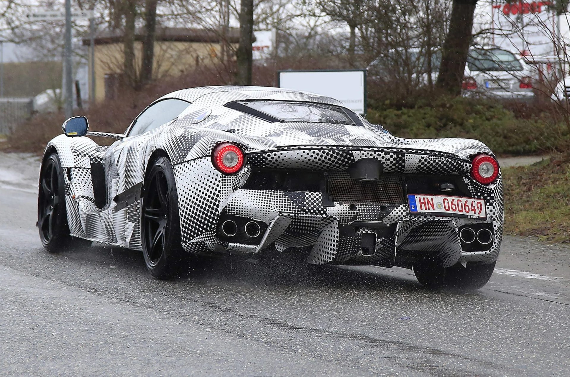 ferrari test car