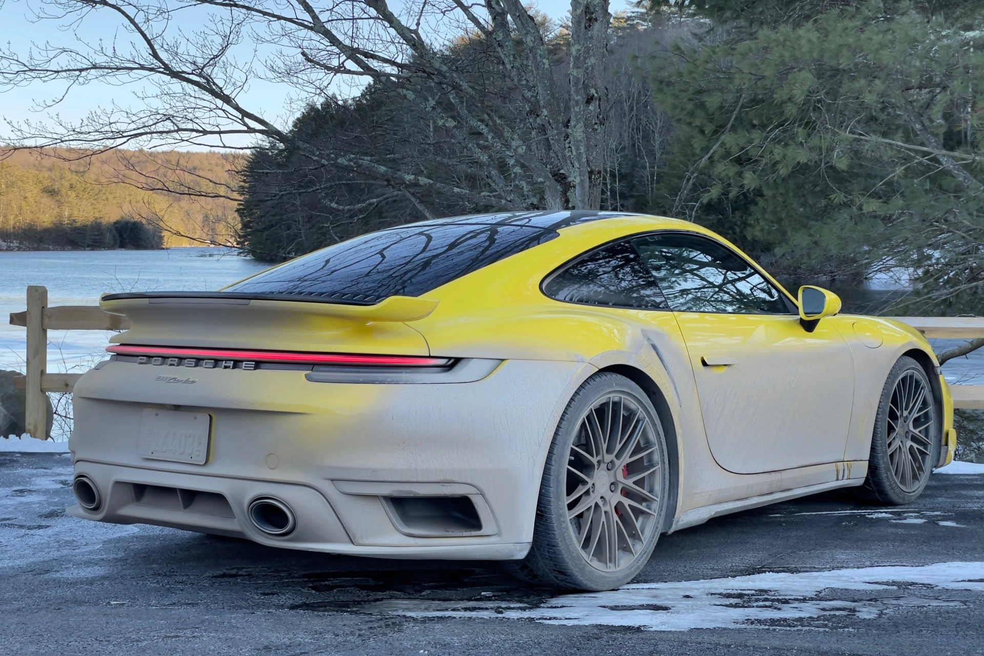 2021 porsche 911 turbo yellow
