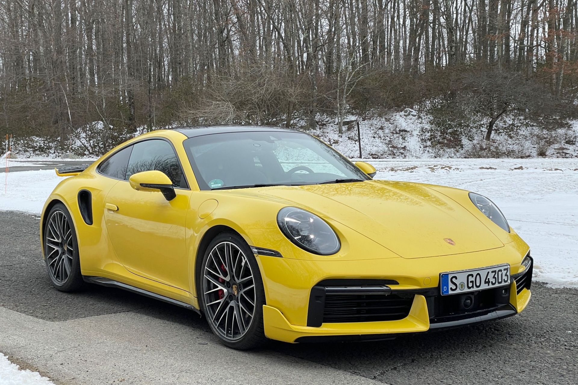 2021 porsche 911 turbo yellow