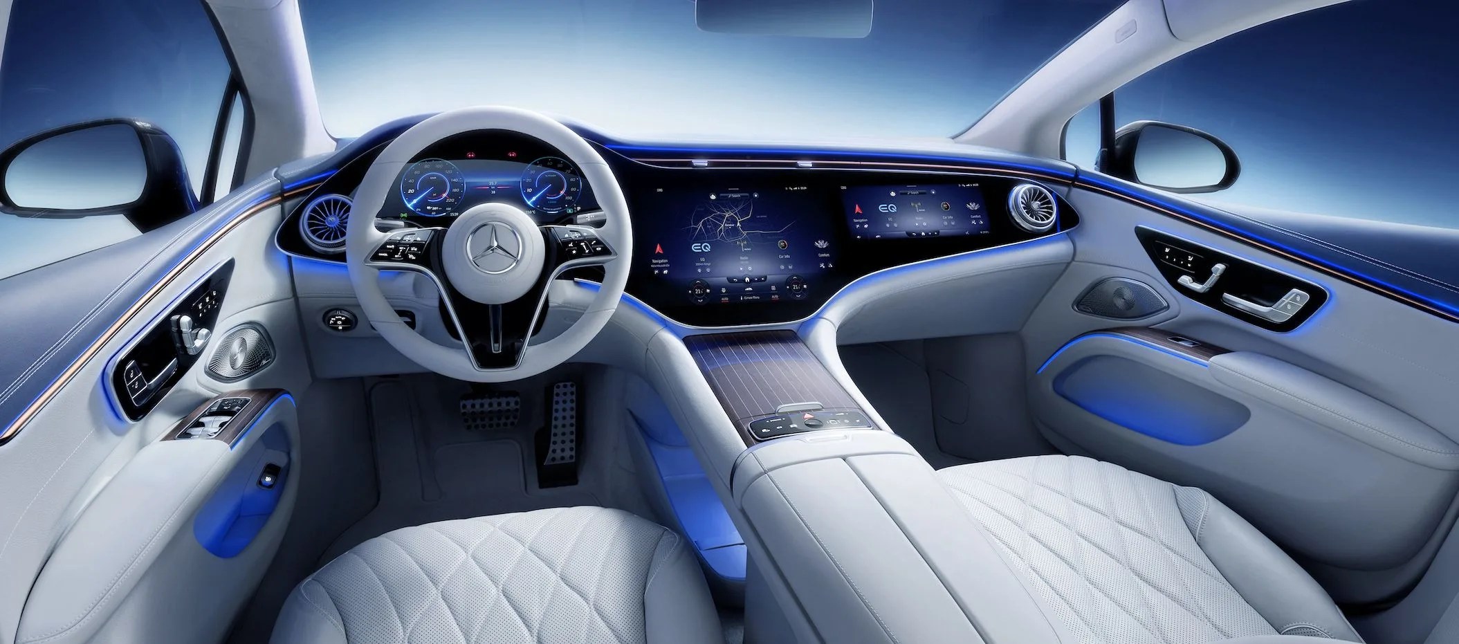 mercedes eqs interior