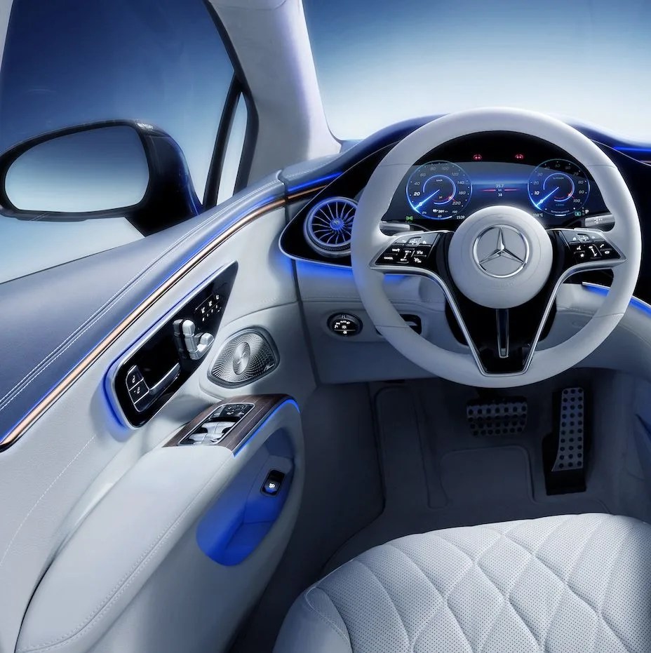 mercedes eqs interior