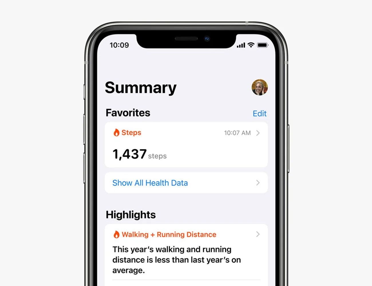 health app on iphone