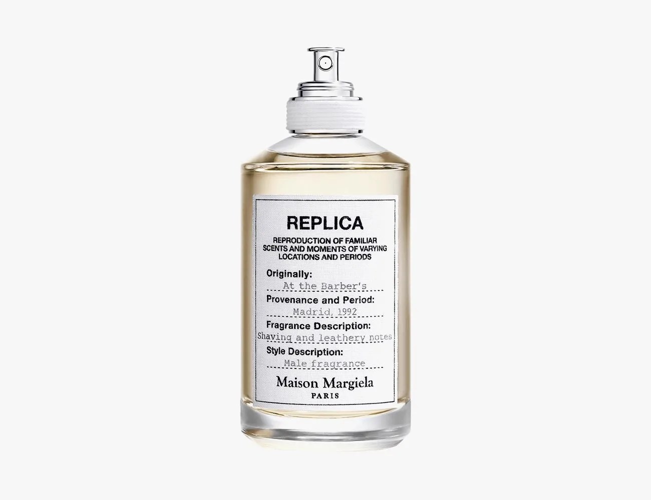 maison margiela replica at the barbers perfume