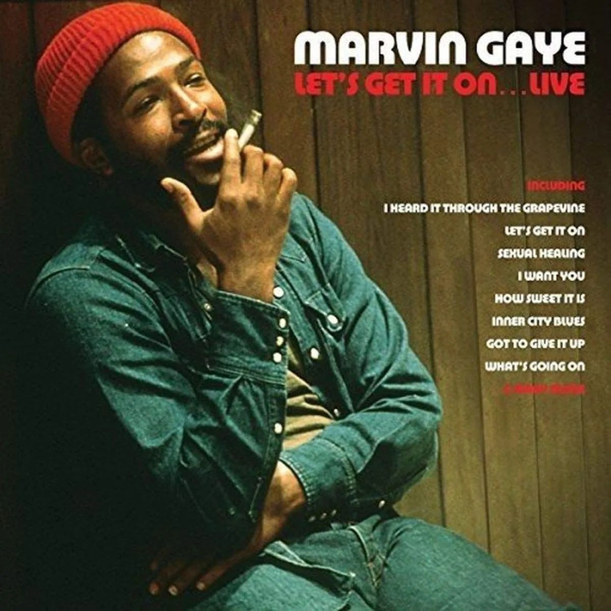let's get it on live album cover