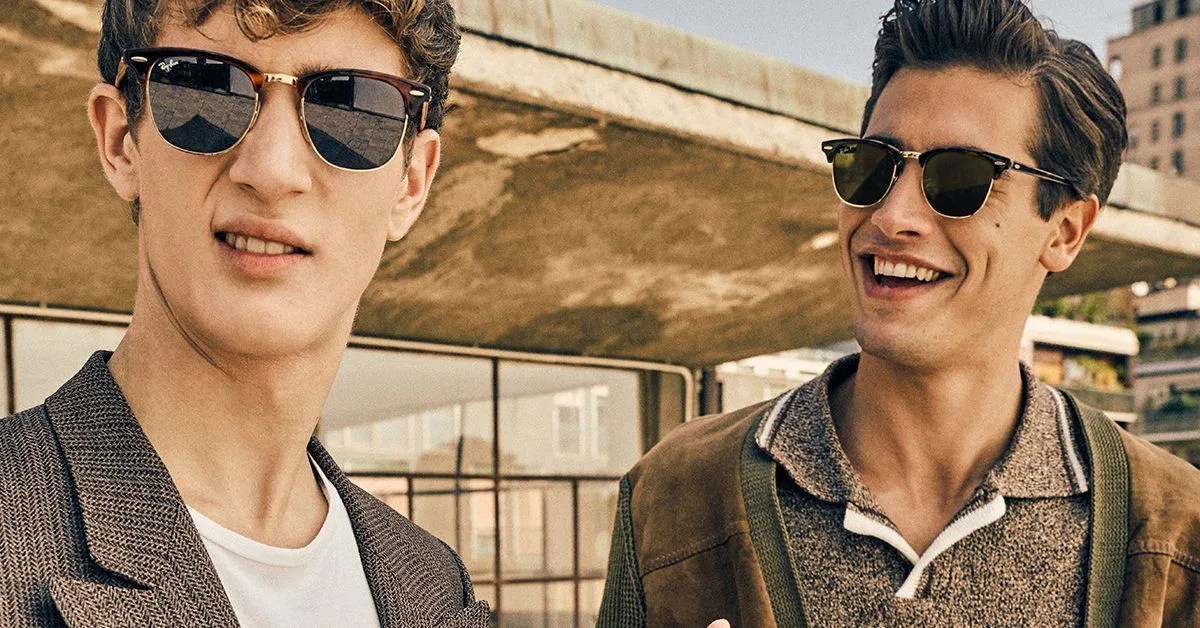rayban clubmaster men's sunglasses