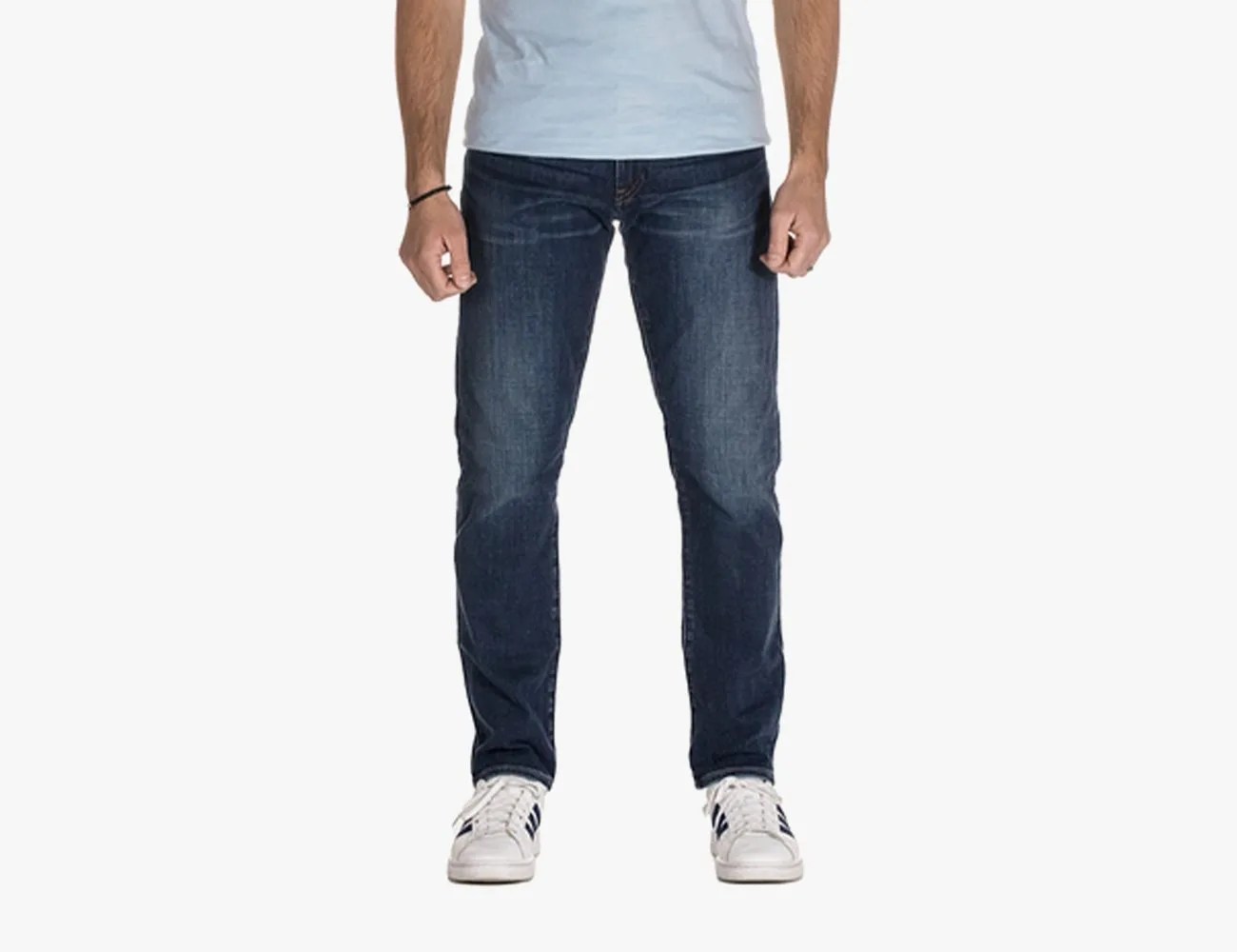 revtown jean in dark medium blue