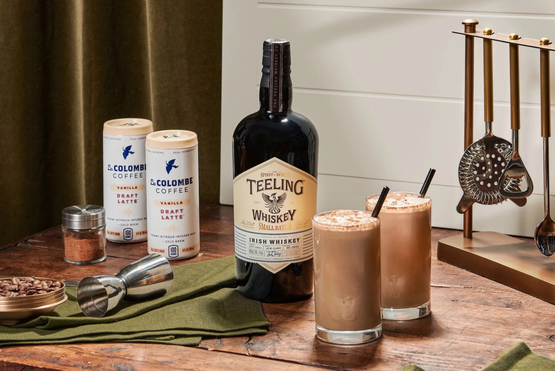 teeling whiskey x la colombe irish coffee kit