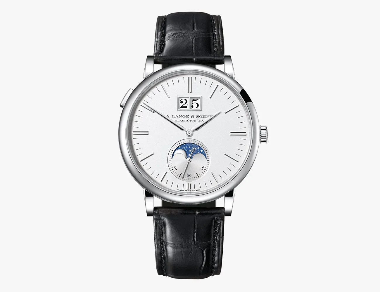 a lange and sohne saxonia moon phase