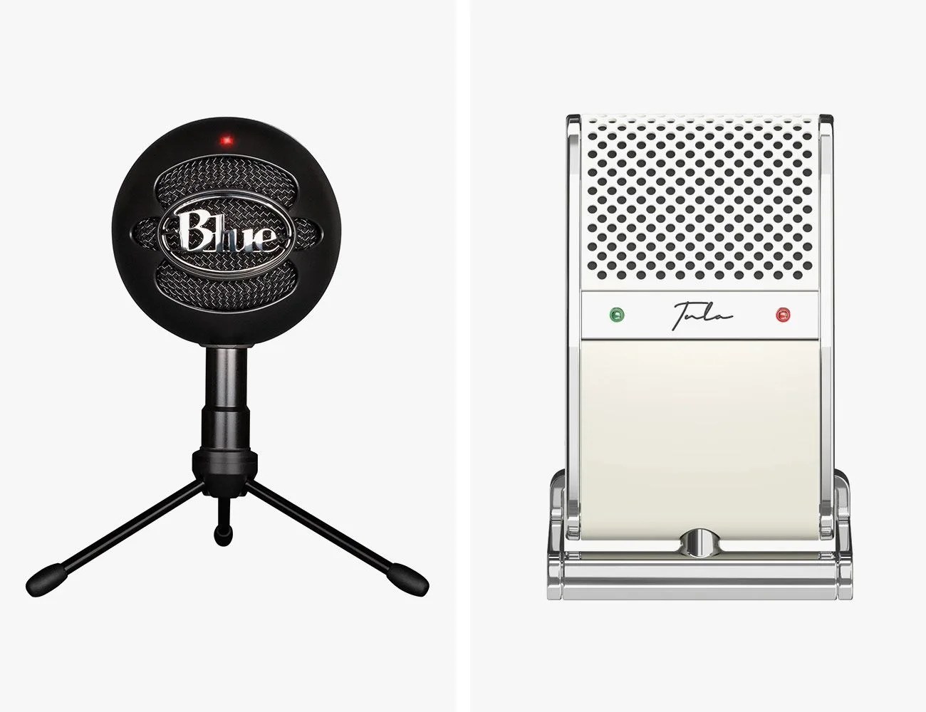 snowball and tula mic