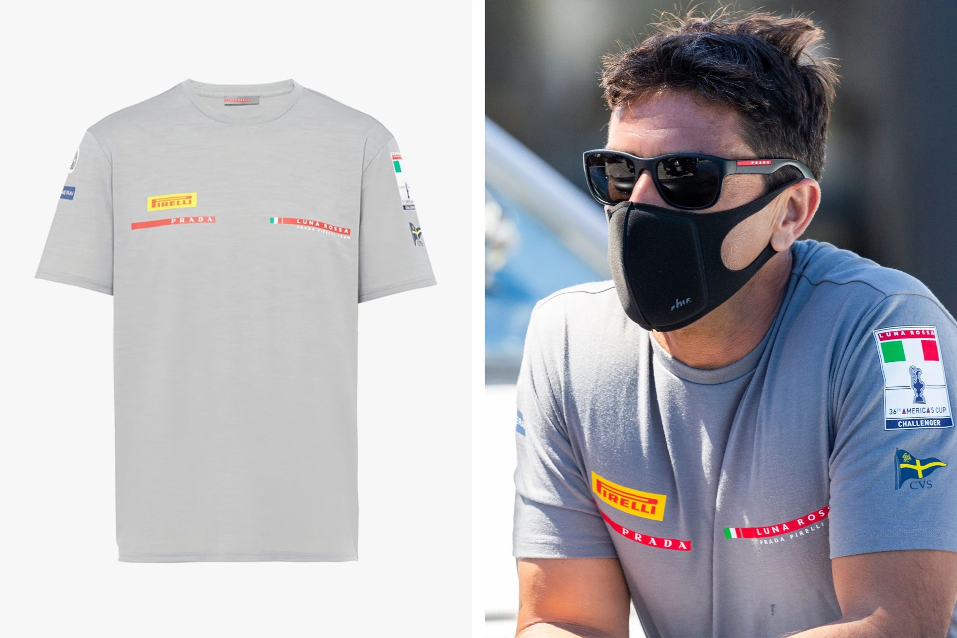 woolmark luna rossa tee