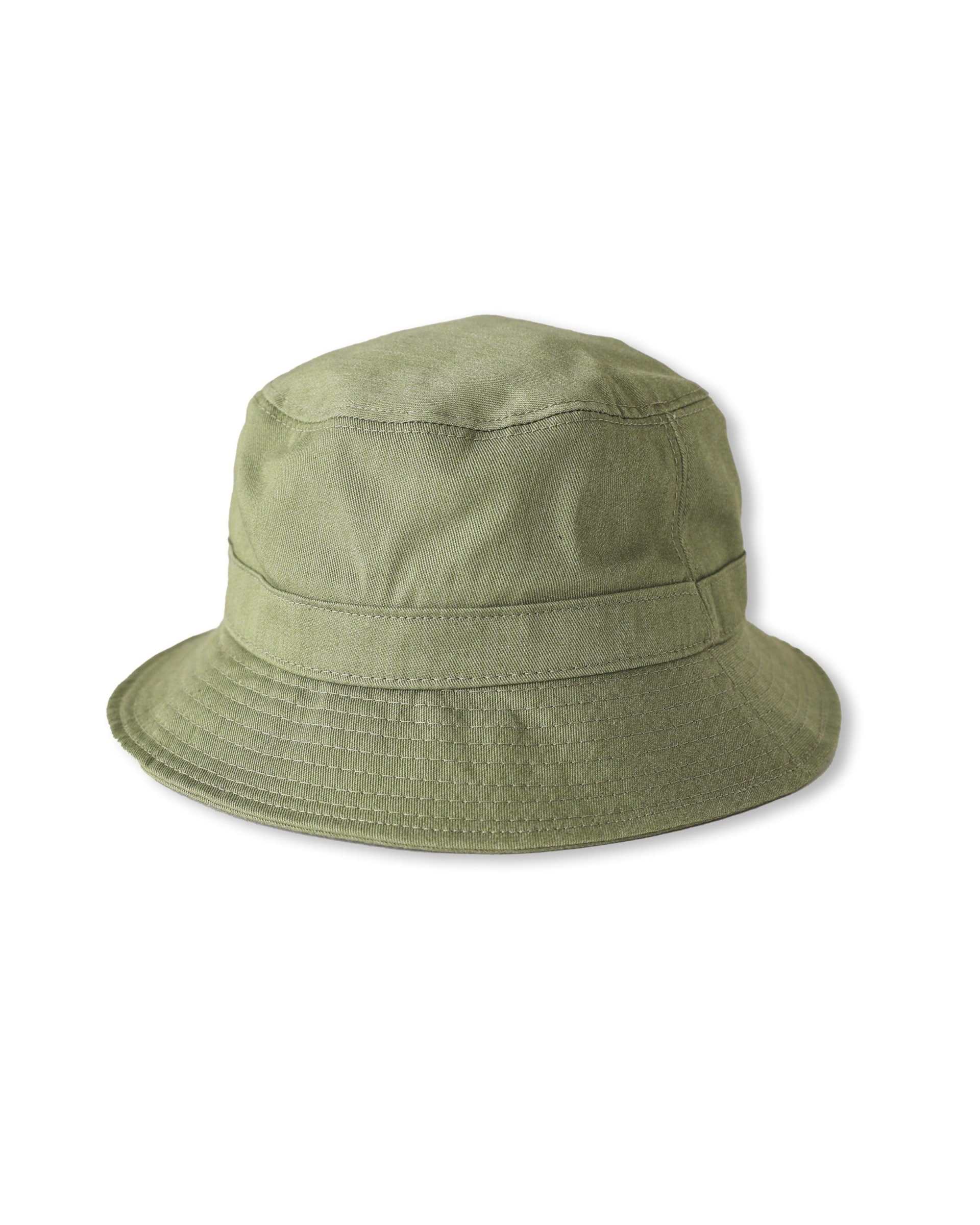 Corridor recycled cotton green bucket hat