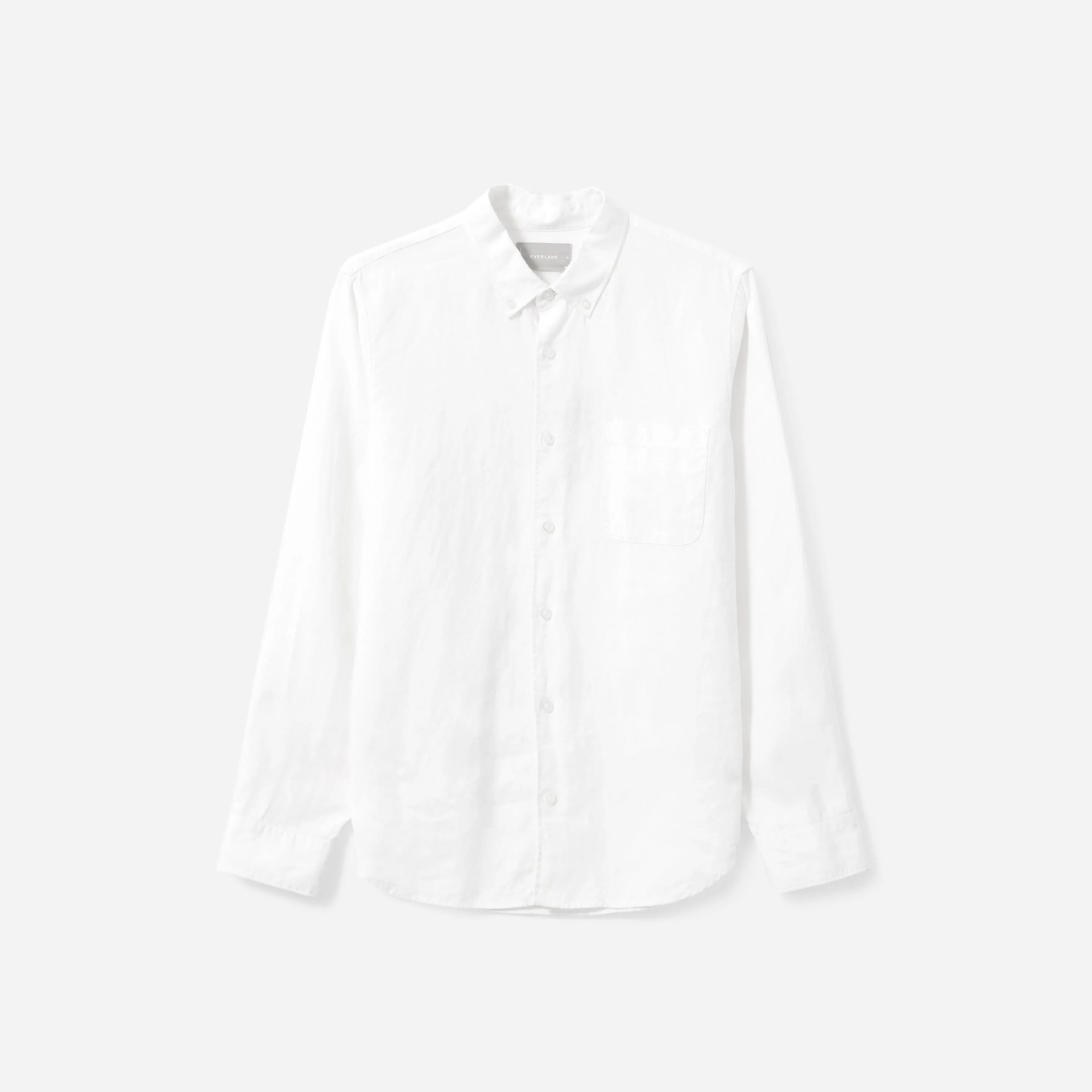 Everlane white linen shirt