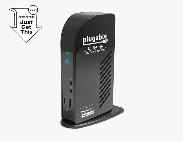 Plugable USB-C Triple 4K Display Docking Station