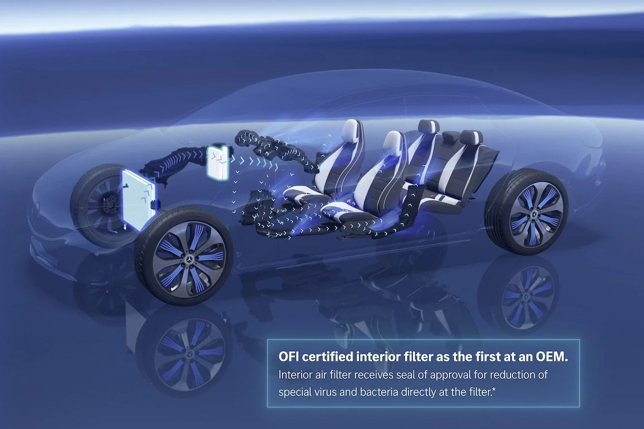 mercedes benz eqs electric vehicle sedan luxury 2022