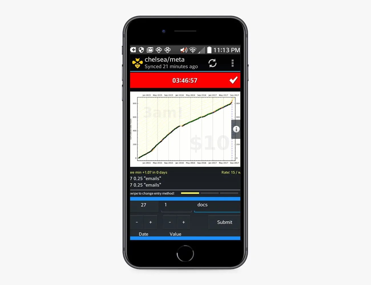 beeminder app