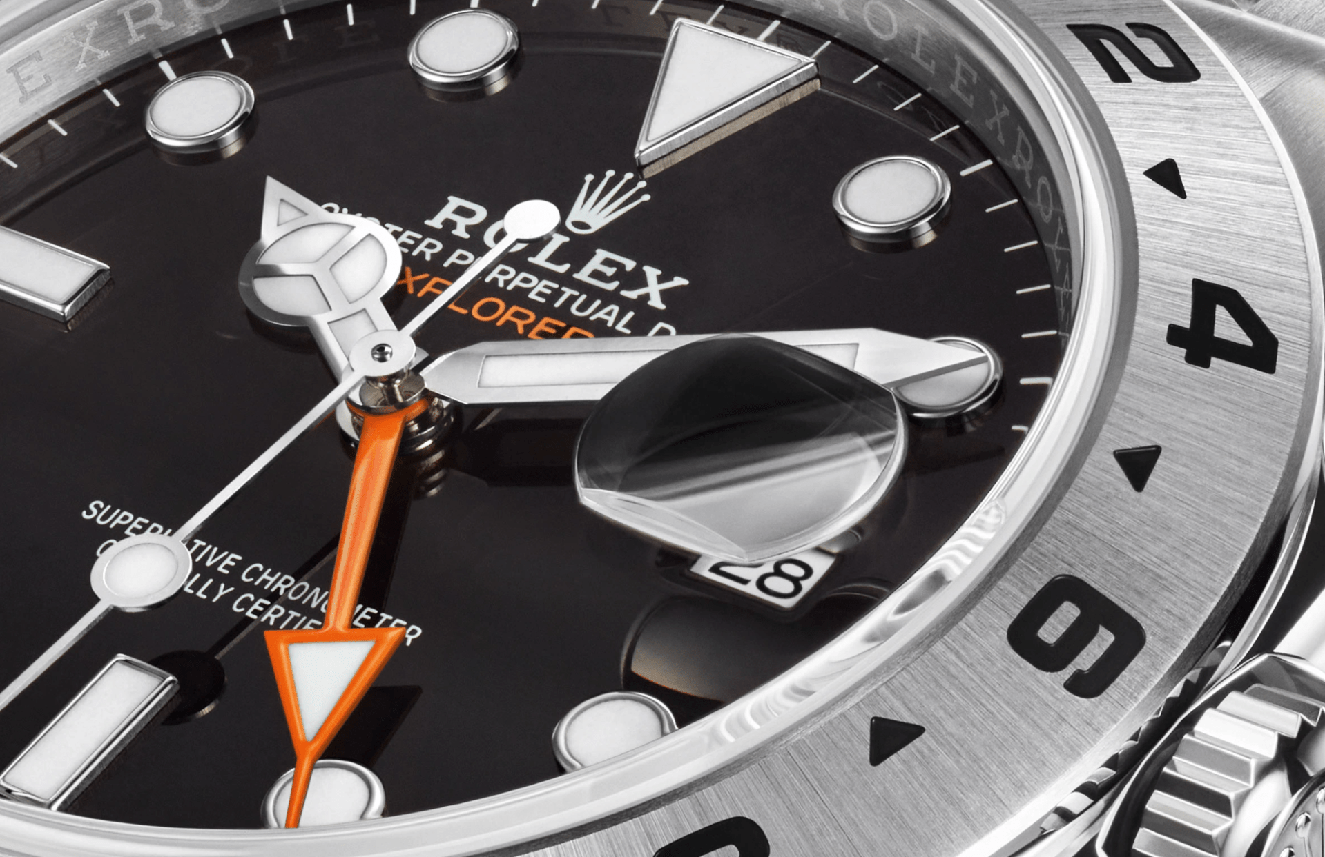 rolex explorer ii black
