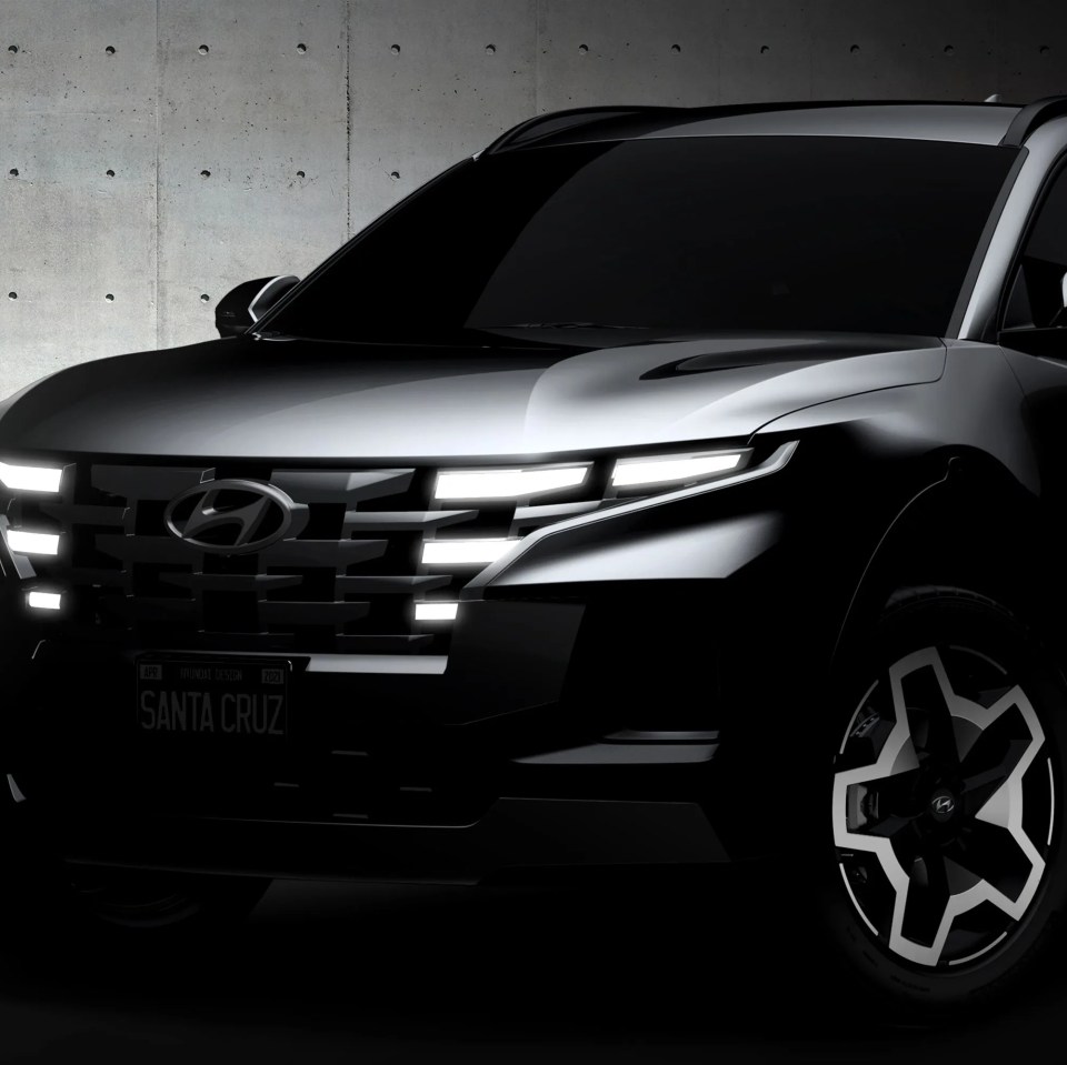 hyundai santa cruz teaser