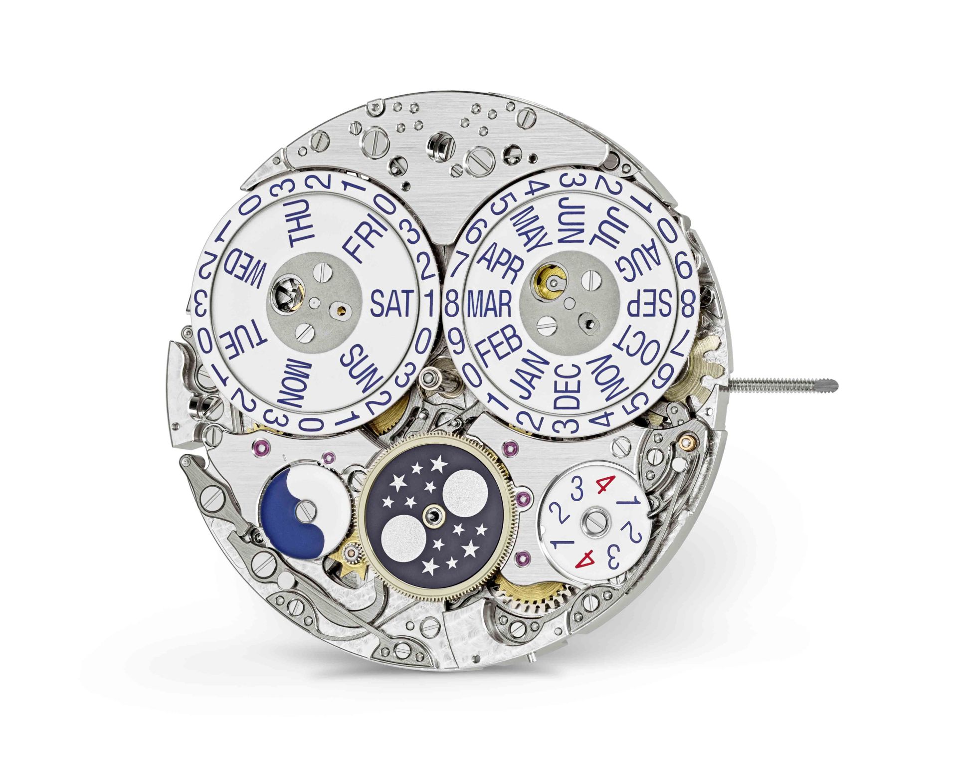 patek philippe, calibre 31 260 ps ql amb, côté cadran