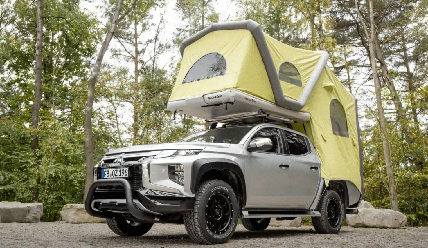mitsubishi truck camper