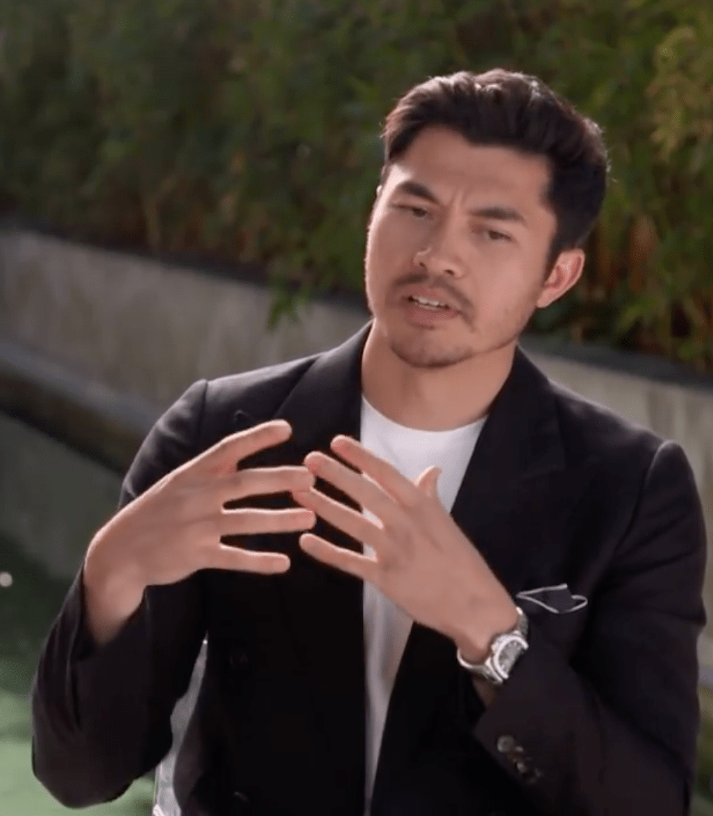 henry golding in jacket