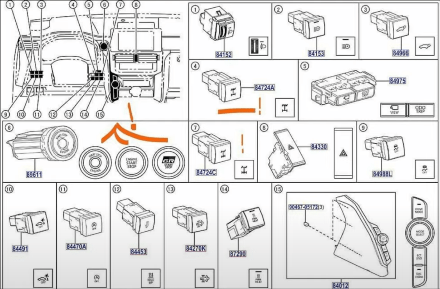 land cruiser blueprint