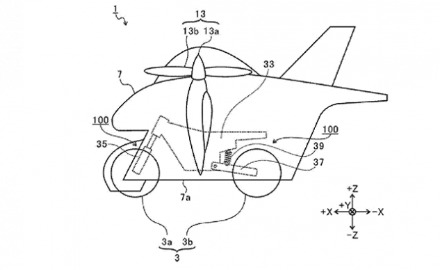 subaru flying motorcycle