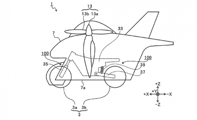 subaru flying motorcycle