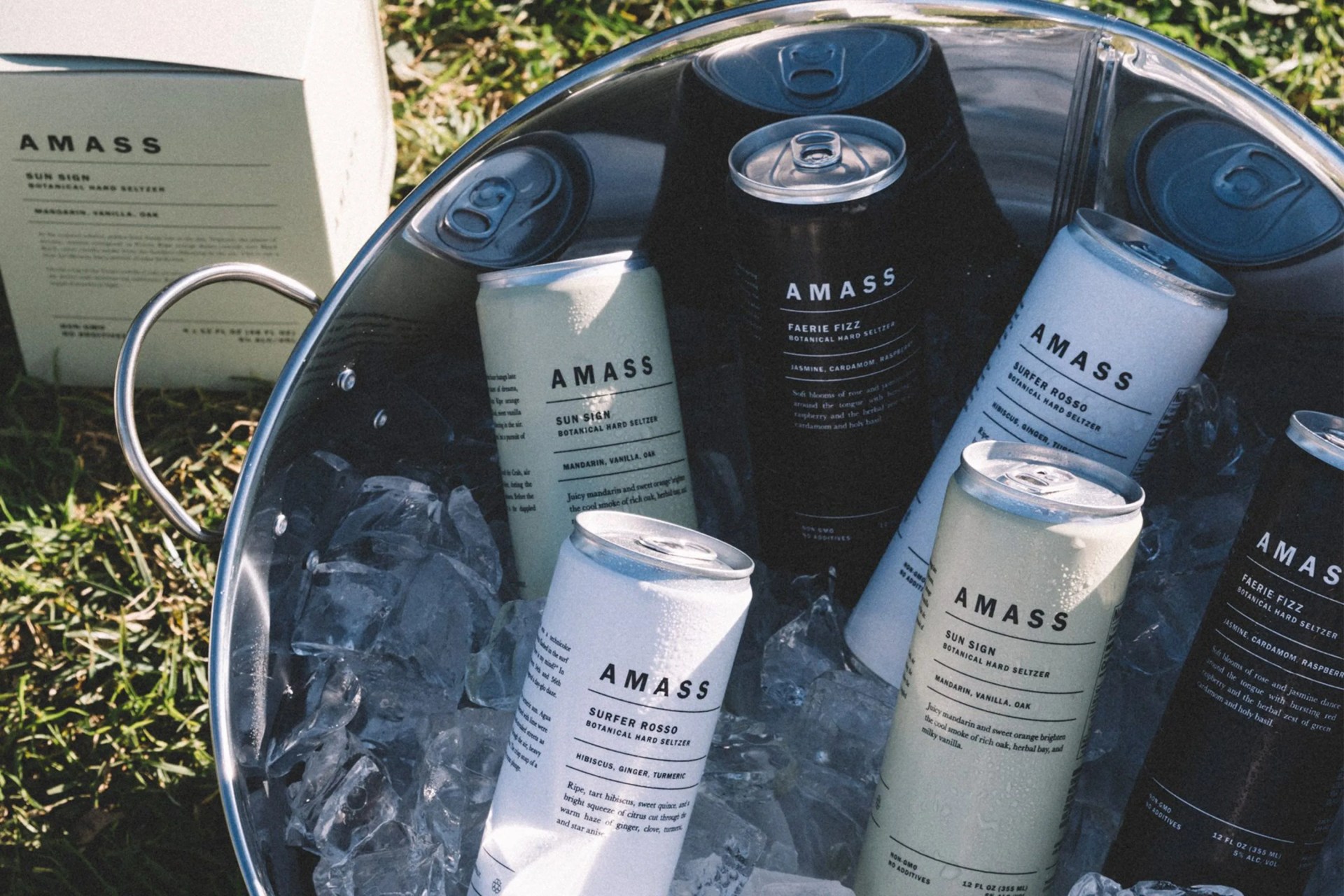 amass hard seltzer