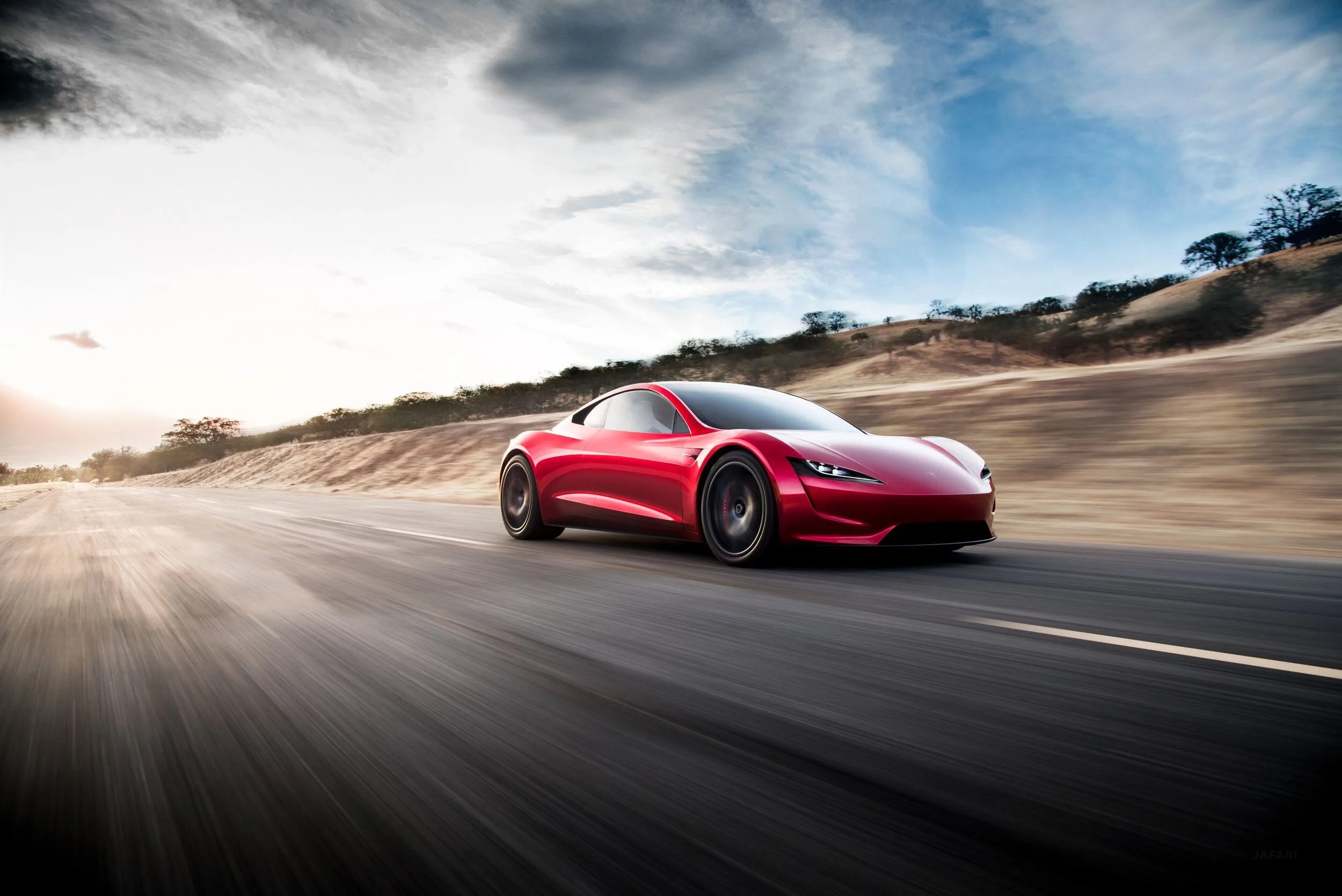tesla roadster prototype