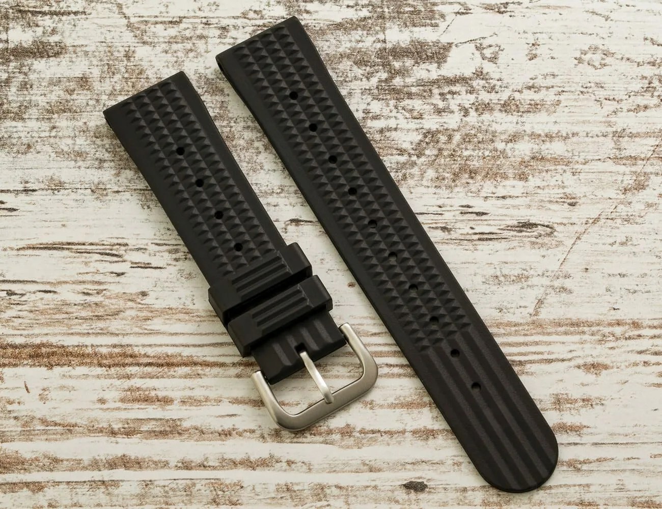 uncle seiko rubber watch strap