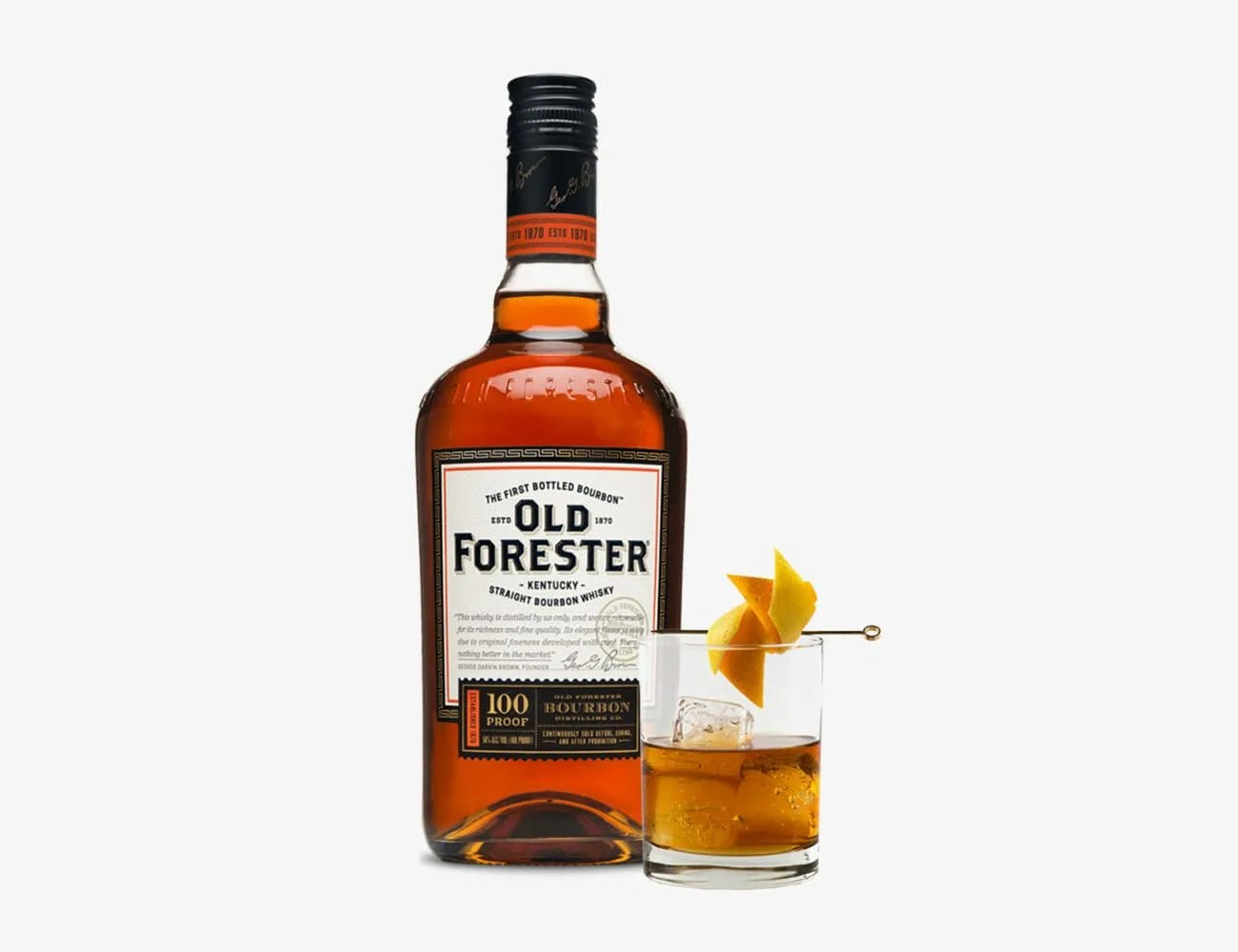 old forester 100 proof bourbon whisky gear patrol