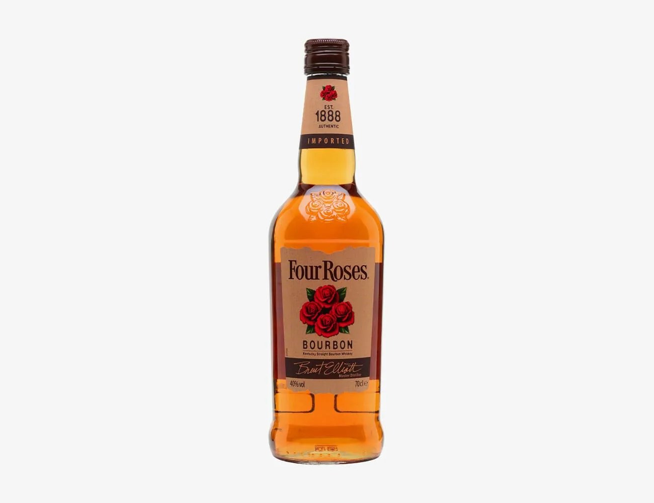 four roses yellow bourbon whiskey gear patrol