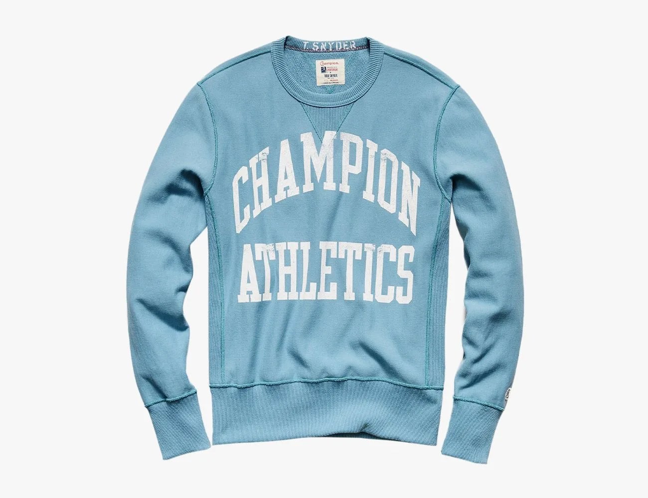 todd snyder champion athletics sweatshirt