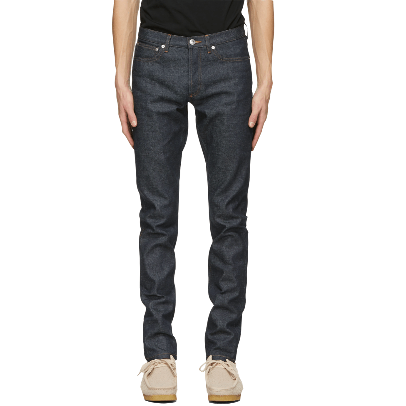 apc indigo petit new standard jeans