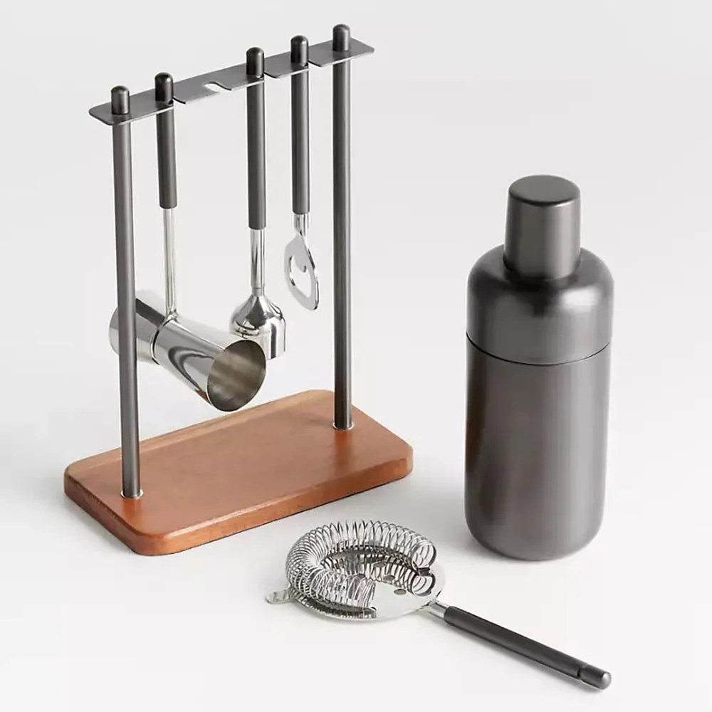 crate and barrel fenton bar tool set