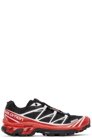 black red xt6 advanced sneakers
