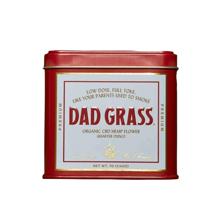 dad grass hemp cbd flower quarter ounce