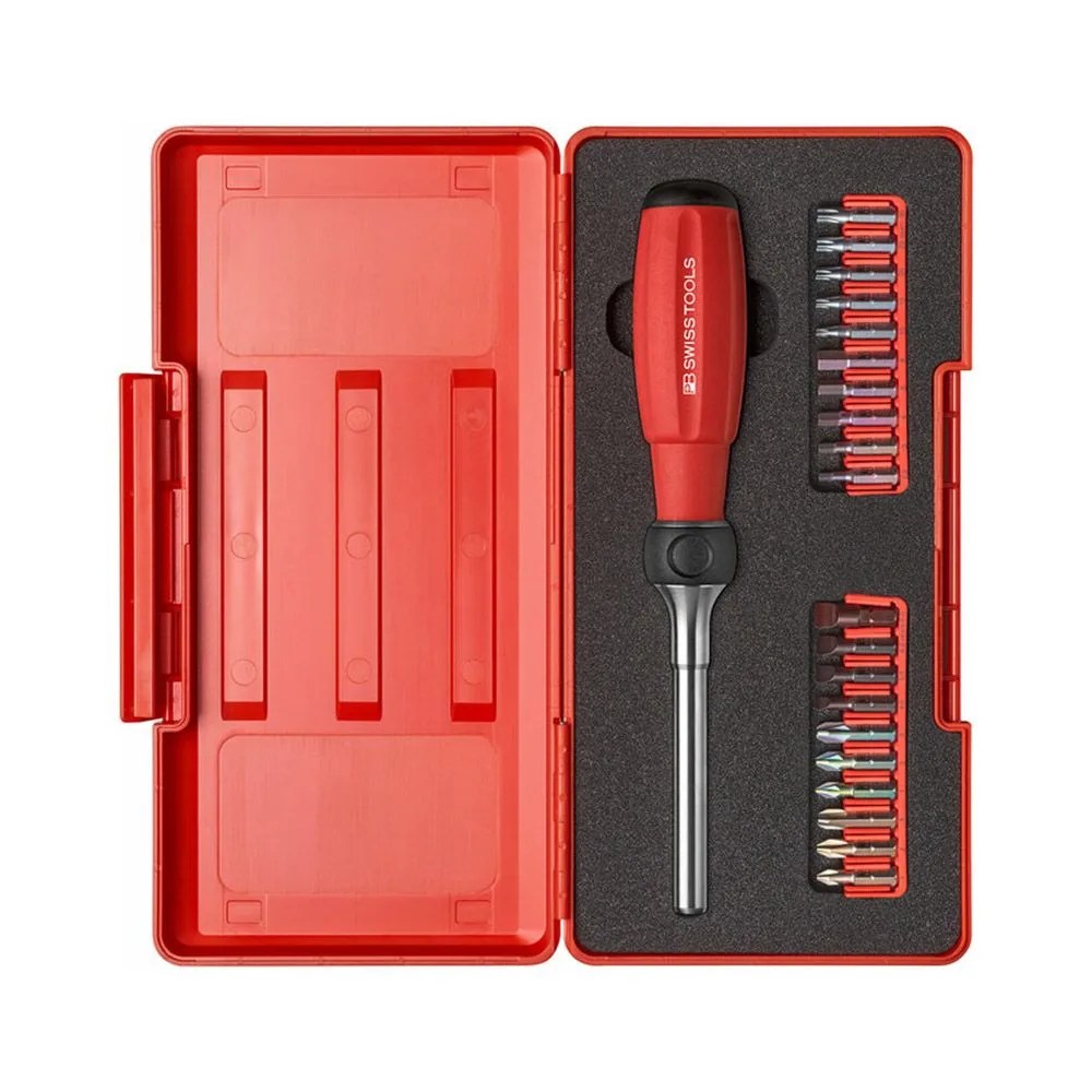 pb swiss twister bit ratchet driver set