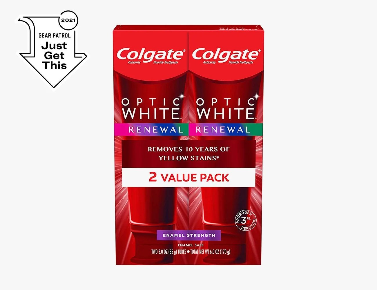colgate optic white renewal toothpaste