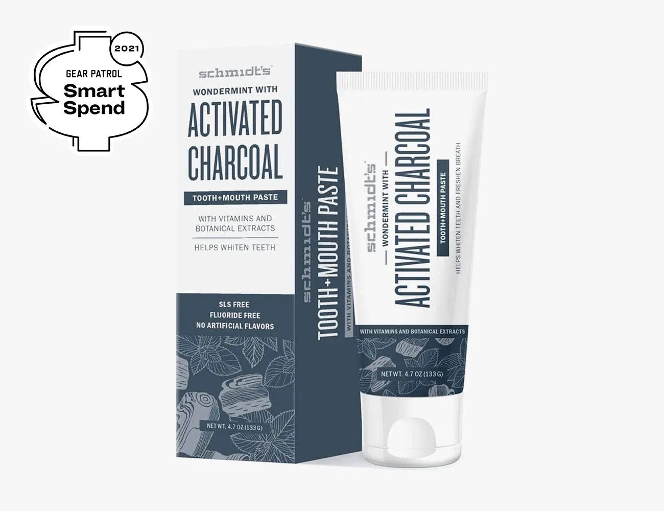 wondermint activated charcoal toothpaste
