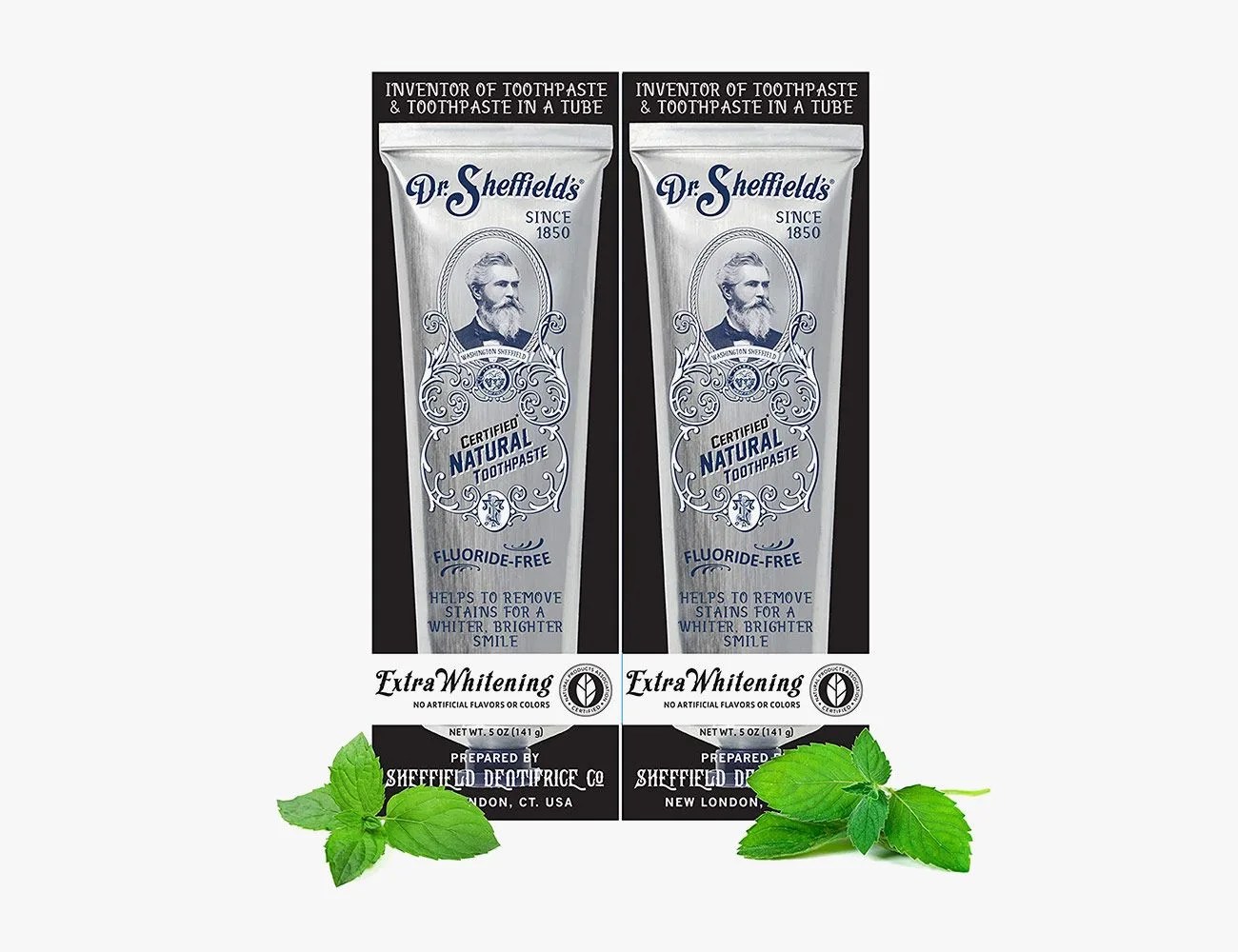 dr sheffields extra whitening toothpaste