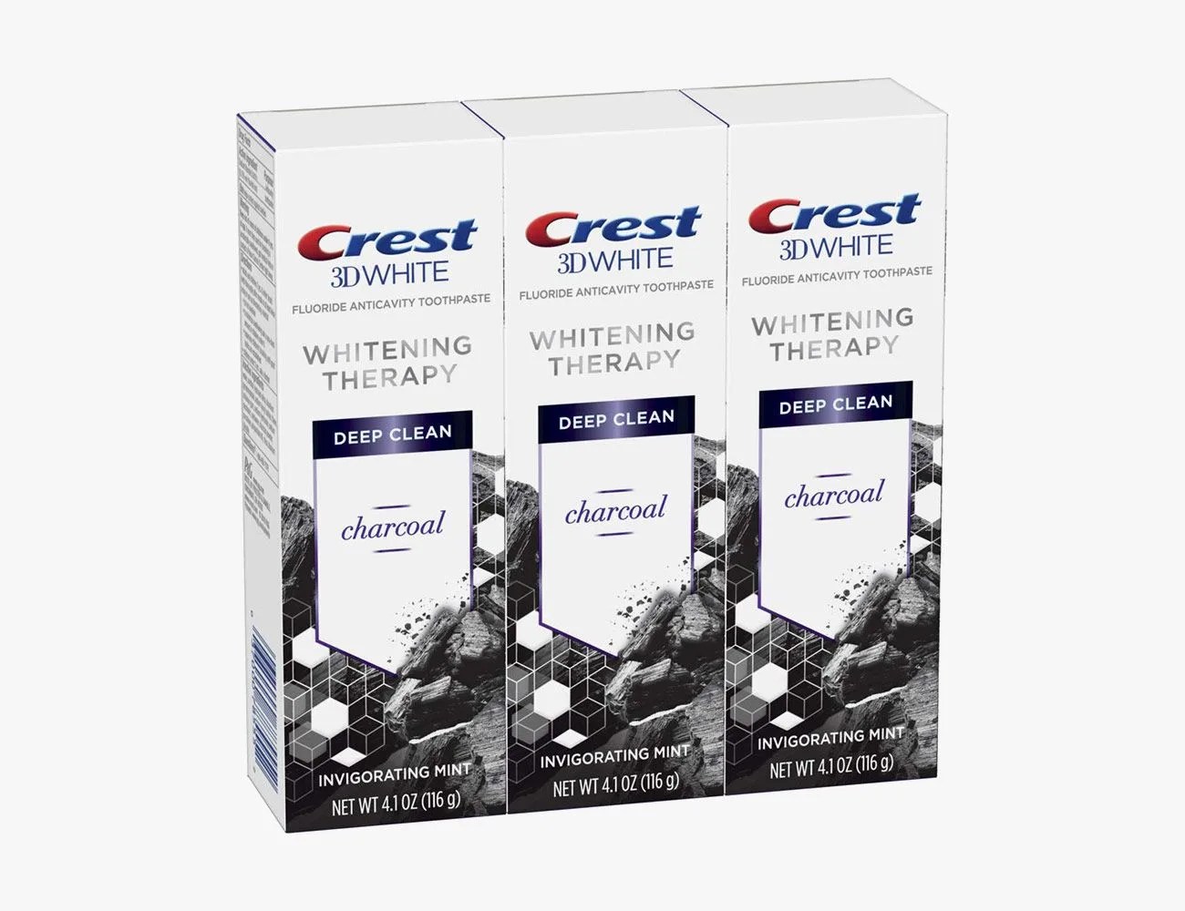 crest charcoal 3d white toothpaste