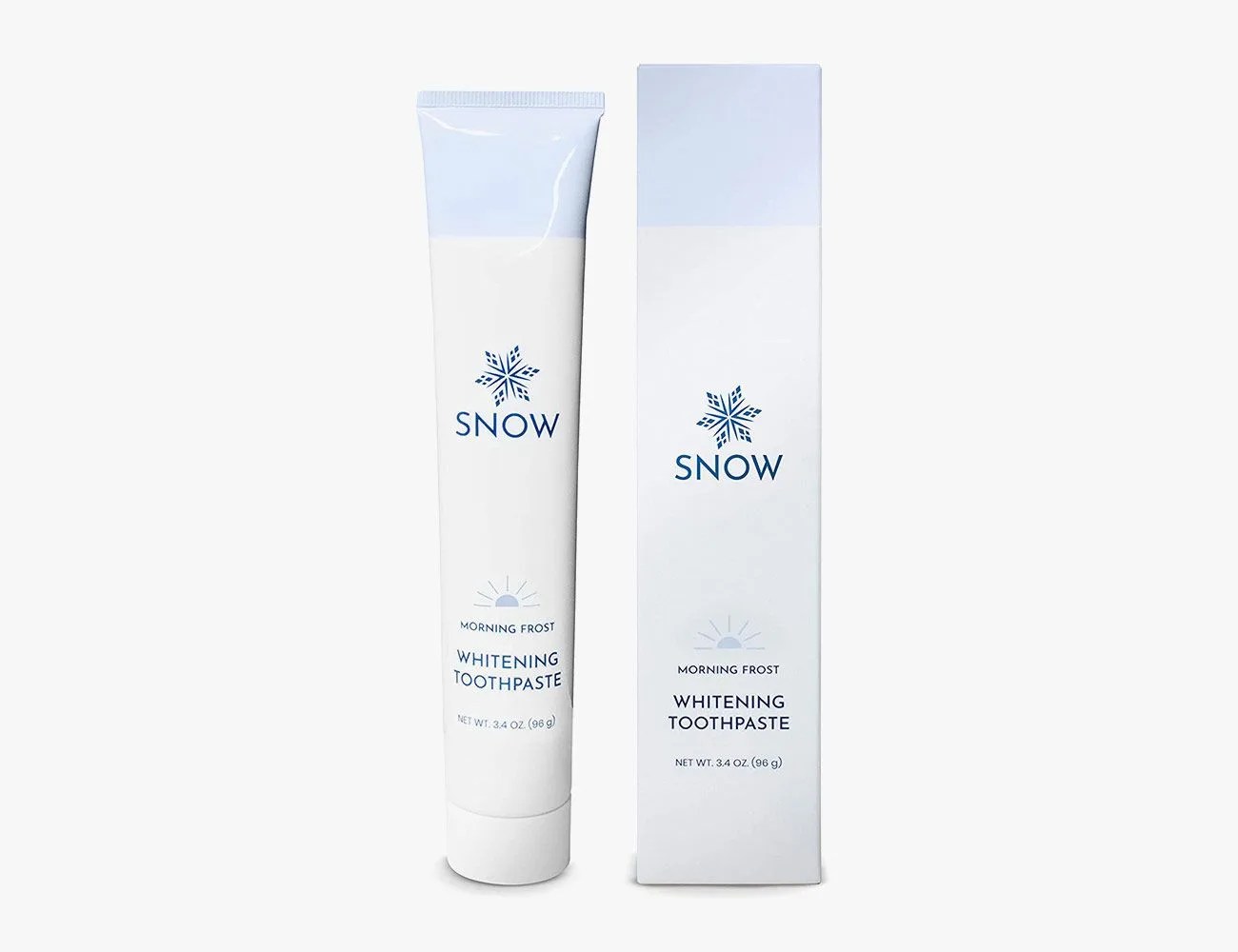 snow morning frost whitening toothpaste