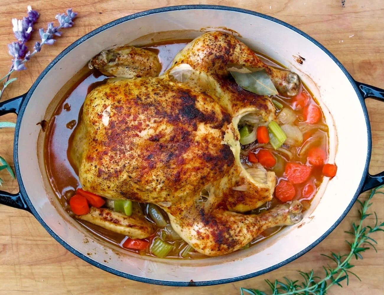 20-Dutch-Oven-Recipes-Gear-Patrol-Whole-Roasted-Chicken