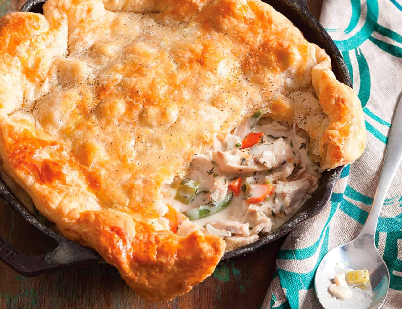 The-20-Best-Things-to-Cook-Cast-Iron-Skillet-Gear-Patrol-Chicken-Pot-Pie